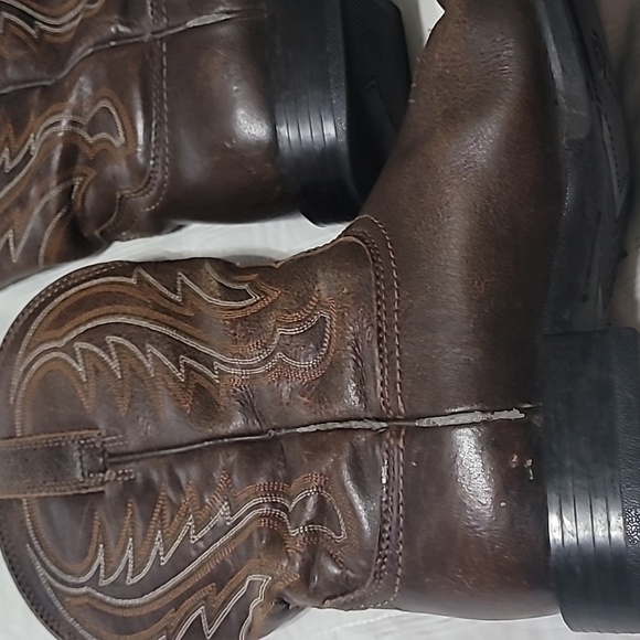 Ariat Mens Western Cowboy Boots Size 9.5 D Brown - Picture 11 of 11